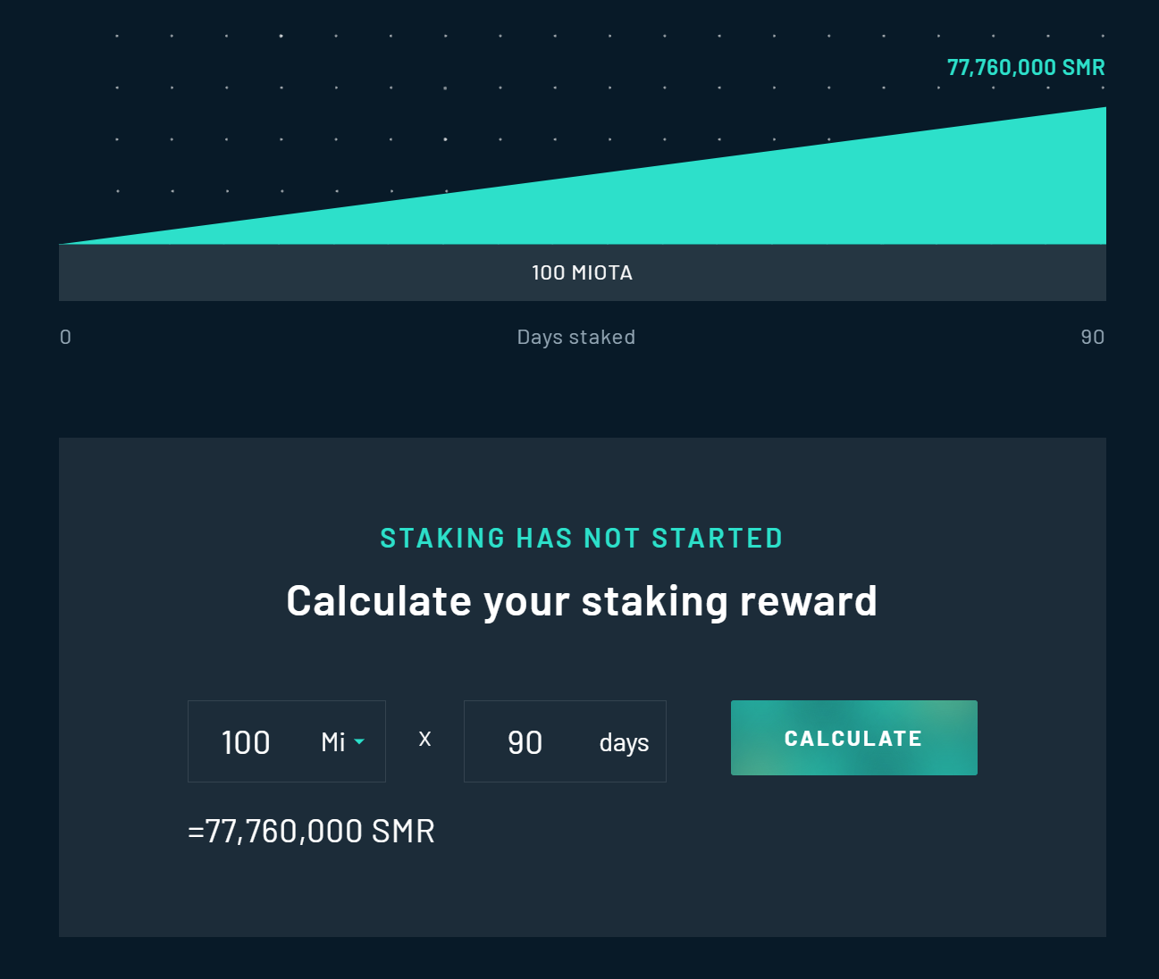 shimmer staking